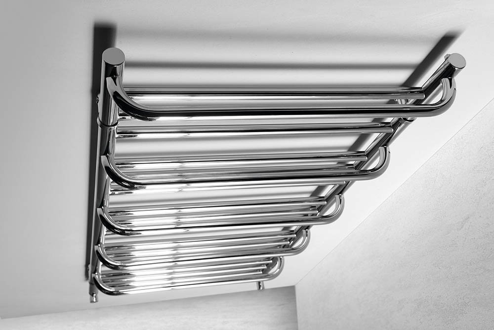 Sapho MANISA otopné těleso 600x1328mm, s pěti madly pro ručník, chrom, další fotografie výrobce