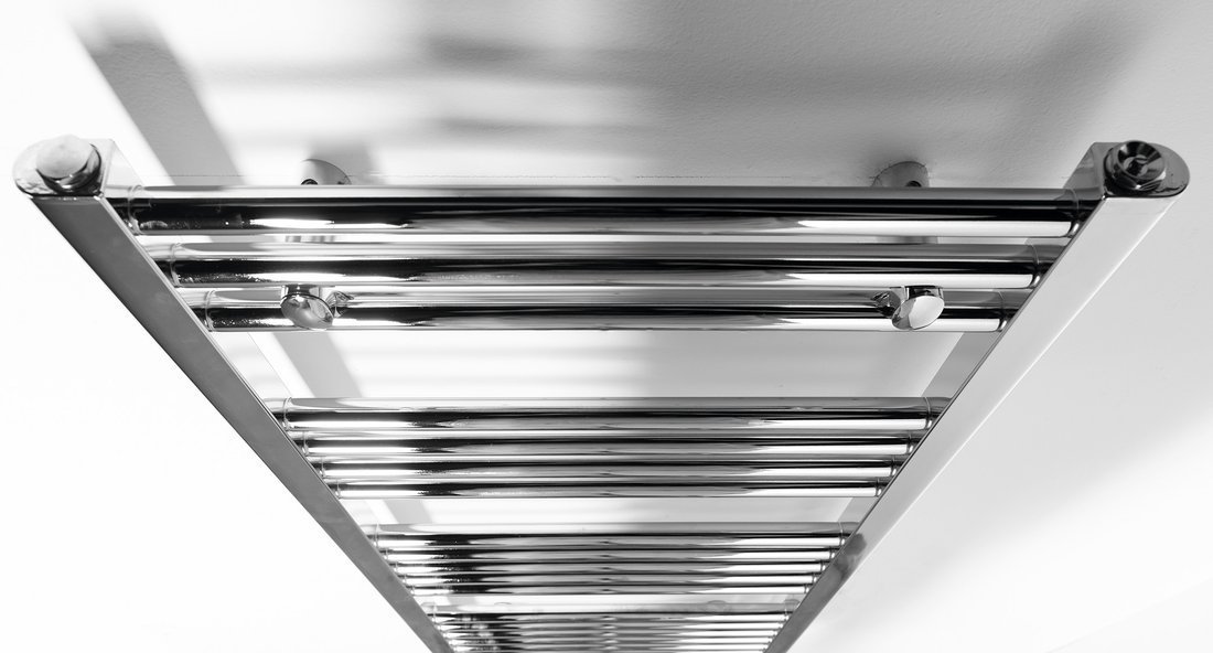 Aqualine ALYA otopné těleso rovné 500x1188mm, středové připojení, chrom, další fotografie výrobce