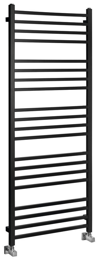 Sapho METRO otopné těleso 600x1510 mm, černá mat, celkový pohled
