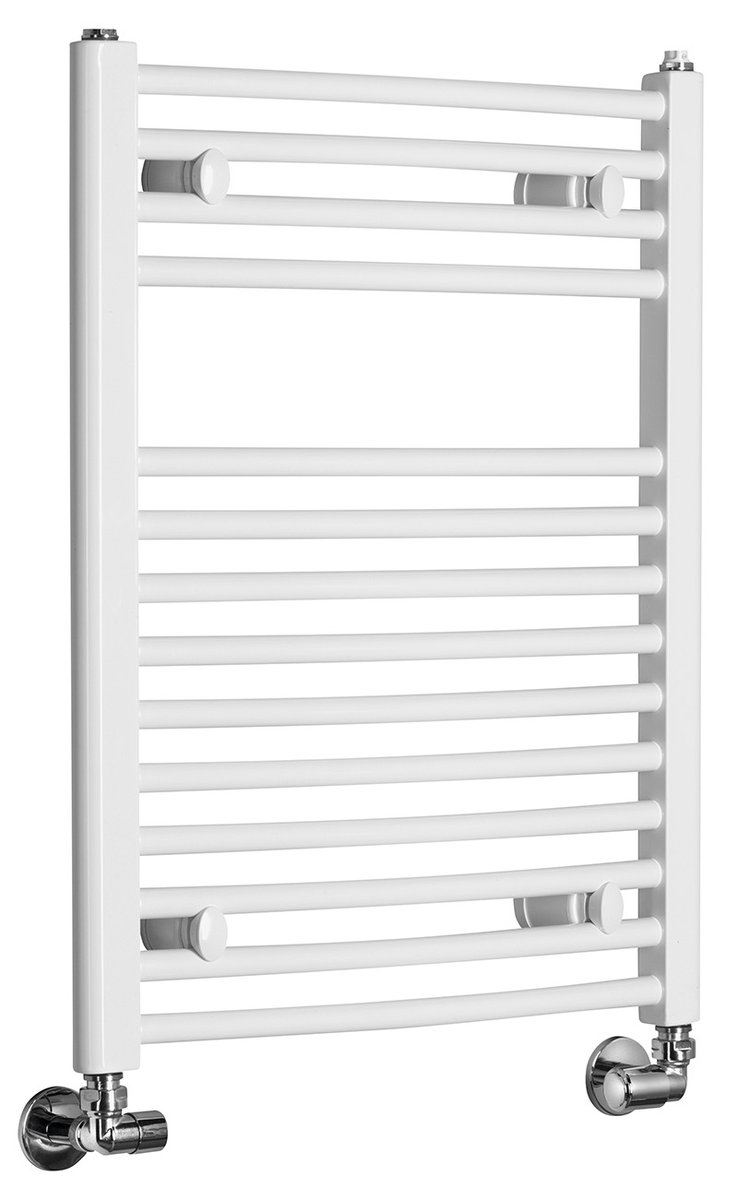 Aqualine ORBIT otopné těleso s bočním připojením 500x640 mm, bílá, celkový pohled