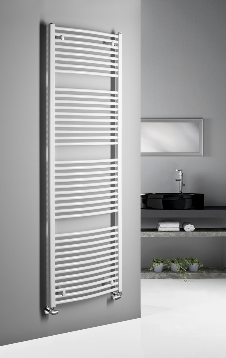 Aqualine ORBIT otopné těleso s bočním připojením 600x1850 mm, bílá, další fotografie výrobce