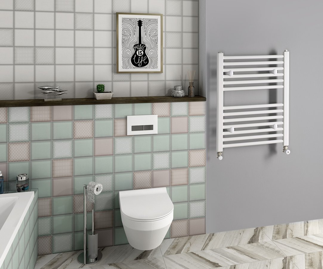 Aqualine DIRECT otopné těleso s bočním připojením 500x640 mm, bílá, další fotografie výrobce