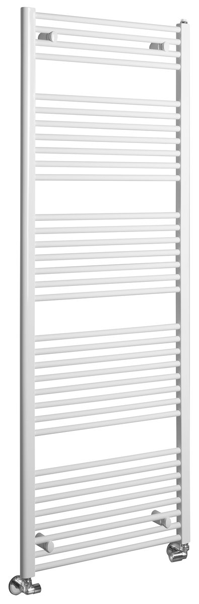 Aqualine DIRECT otopné těleso s bočním připojením 600x1680 mm, bílá, celkový pohled