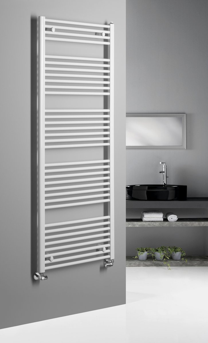 Aqualine DIRECT otopné těleso s bočním připojením 600x1680 mm, bílá, další fotografie výrobce