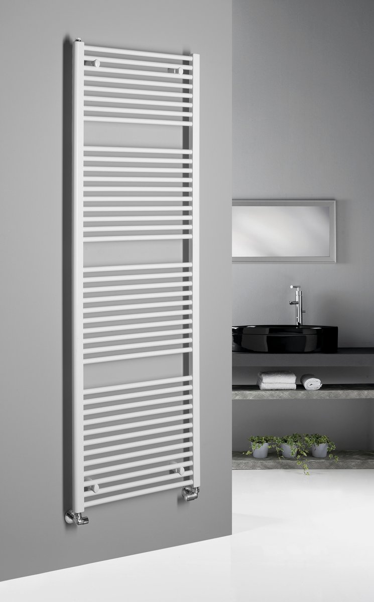Aqualine DIRECT otopné těleso s bočním připojením 600x1850 mm, bílá, další fotografie výrobce