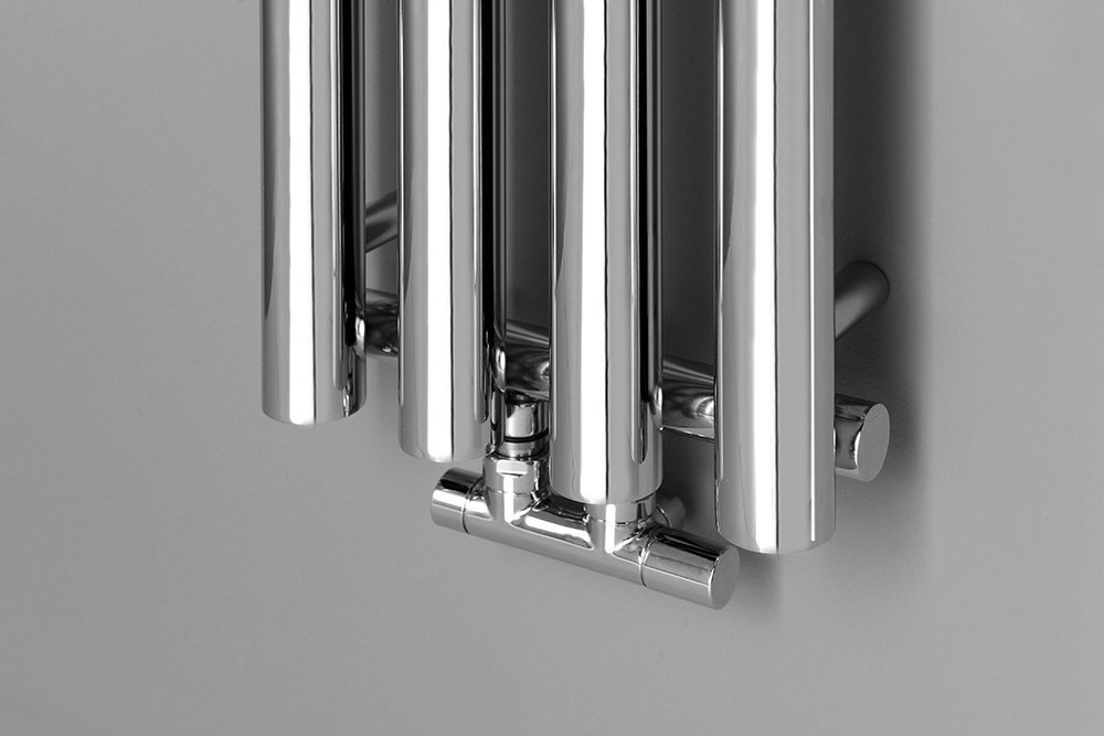 Sapho PILON otopné těleso 270x1800mm, se čtyřmi háčky pro ručník, chrom, další fotografie výrobce