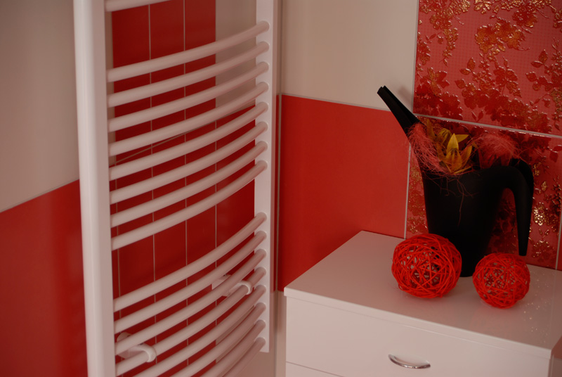 Thermal Trend KDO-E 750 x 1680 elektrický topný žebřík oblý, 900W, další fotografie výrobce