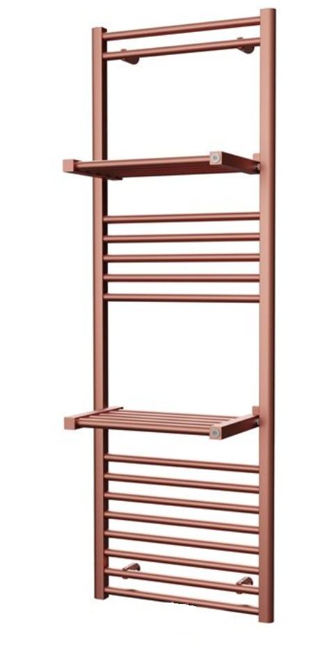 Isan Rytmo 1775x600 mm, kombinovaný topný žebřík, 778 W, DRTM17750600SK, celkový pohled