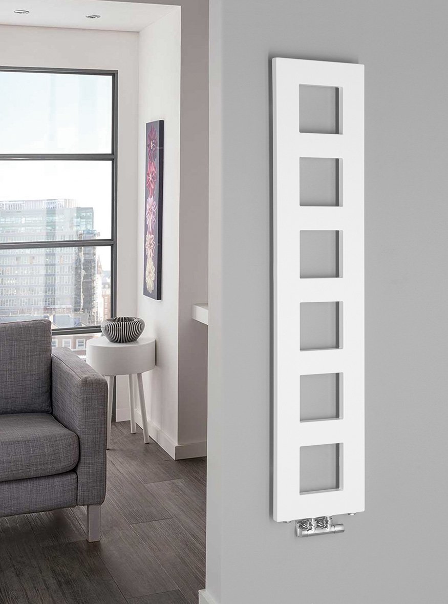 Sapho BLOCK otopné těleso 280x1330 mm, bílá mat, další fotografie výrobce