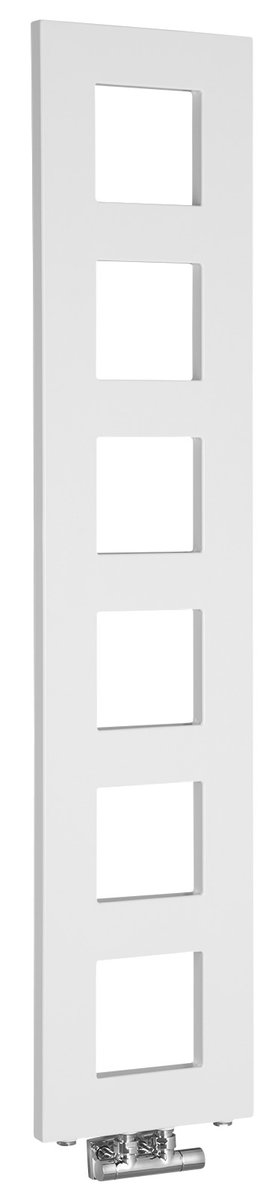 Sapho BLOCK otopné těleso 280x1330 mm, bílá mat, celkový pohled