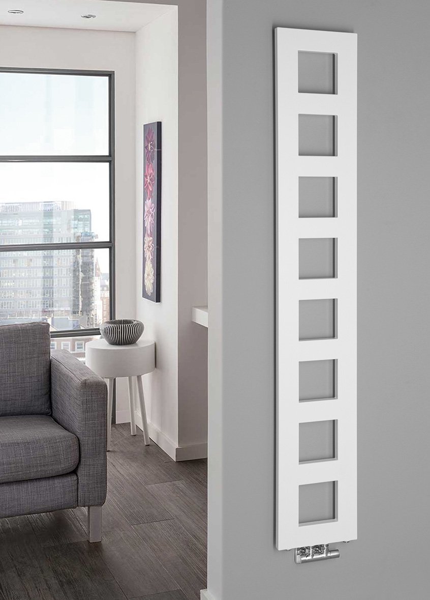 Sapho BLOCK otopné těleso 280x1750 mm, bílá mat, další fotografie výrobce