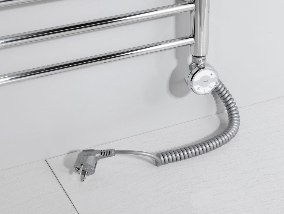 Sapho MOA topná tyč s termostatem, 200 W, chrom, v topném žebříku