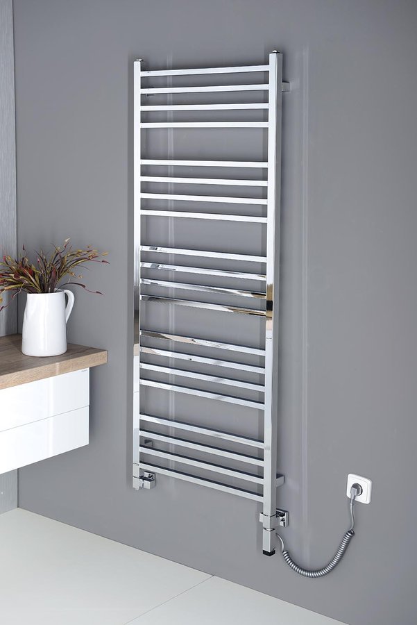 Sapho ONE topná tyč s termostatem, 400 W, chrom, další pohled