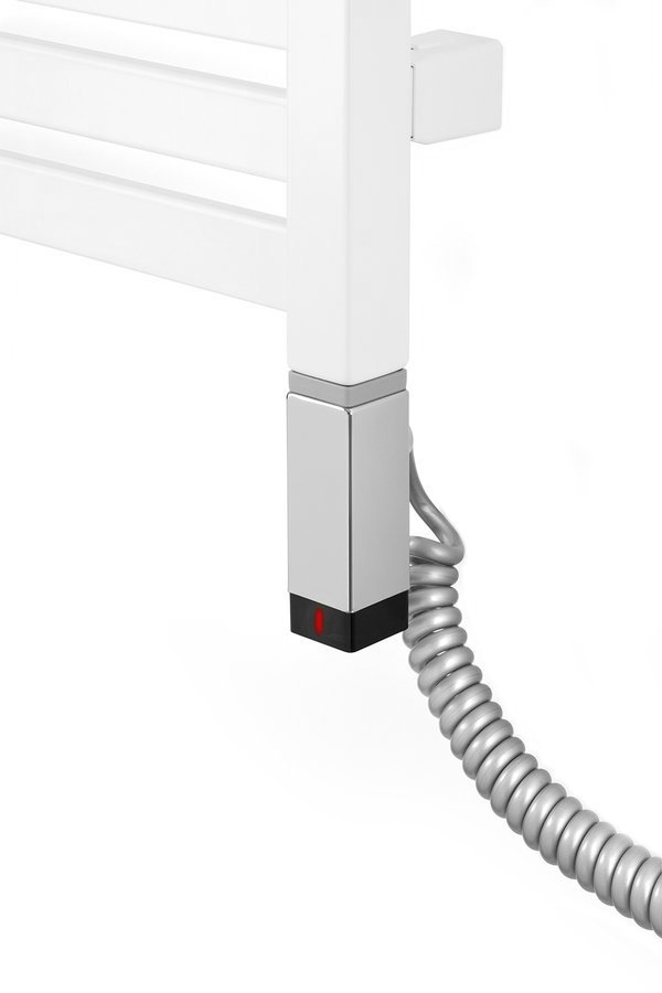 Sapho ONE topná tyč s termostatem, 400 W, chrom, detail termostatu