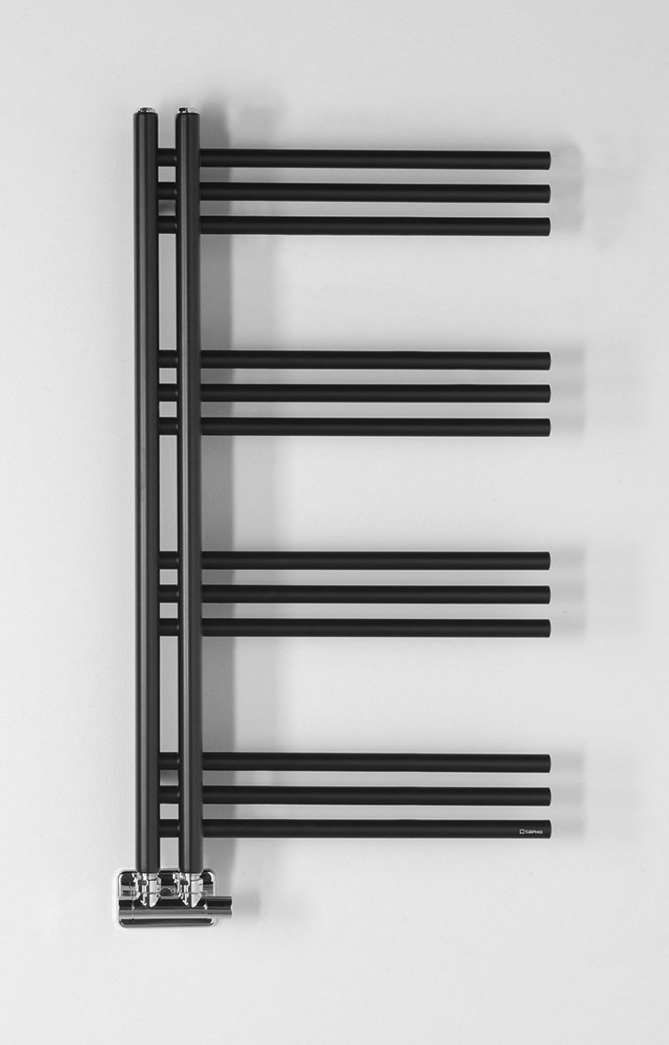 Sapho DORLION otopné těleso 500x900mm, černá mat, další fotografie výrobce