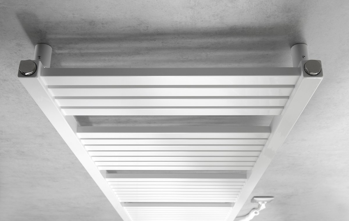 Aqualine TONDI-E elektrické otopné těleso rovné 450x1330 mm, 500 W, bílá, další fotografie výrobce