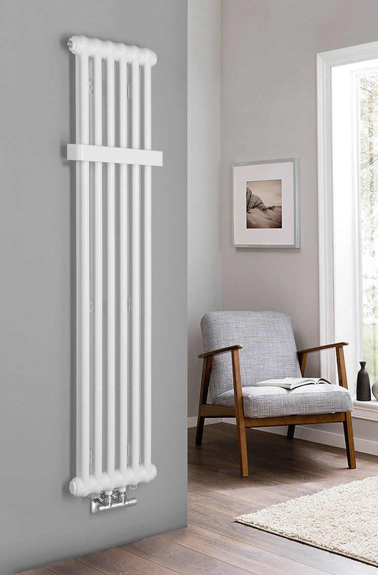 Sapho FEDE otopné těleso 1500x306mm, 6 seg., bílá mat, další fotografie výrobce