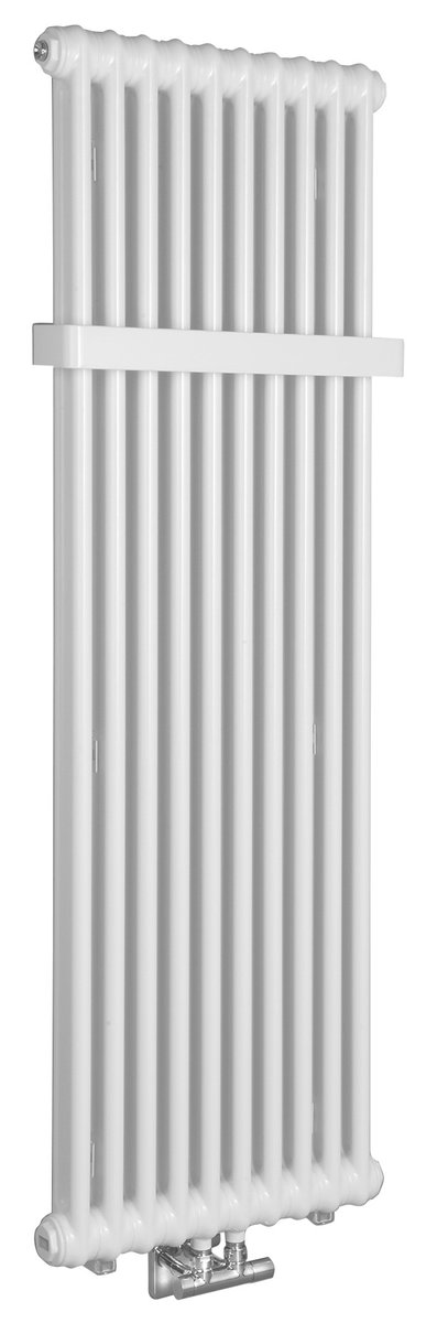 Sapho FEDE otopné těleso 1500x490mm, 10 seg., bílá mat, celkový pohled