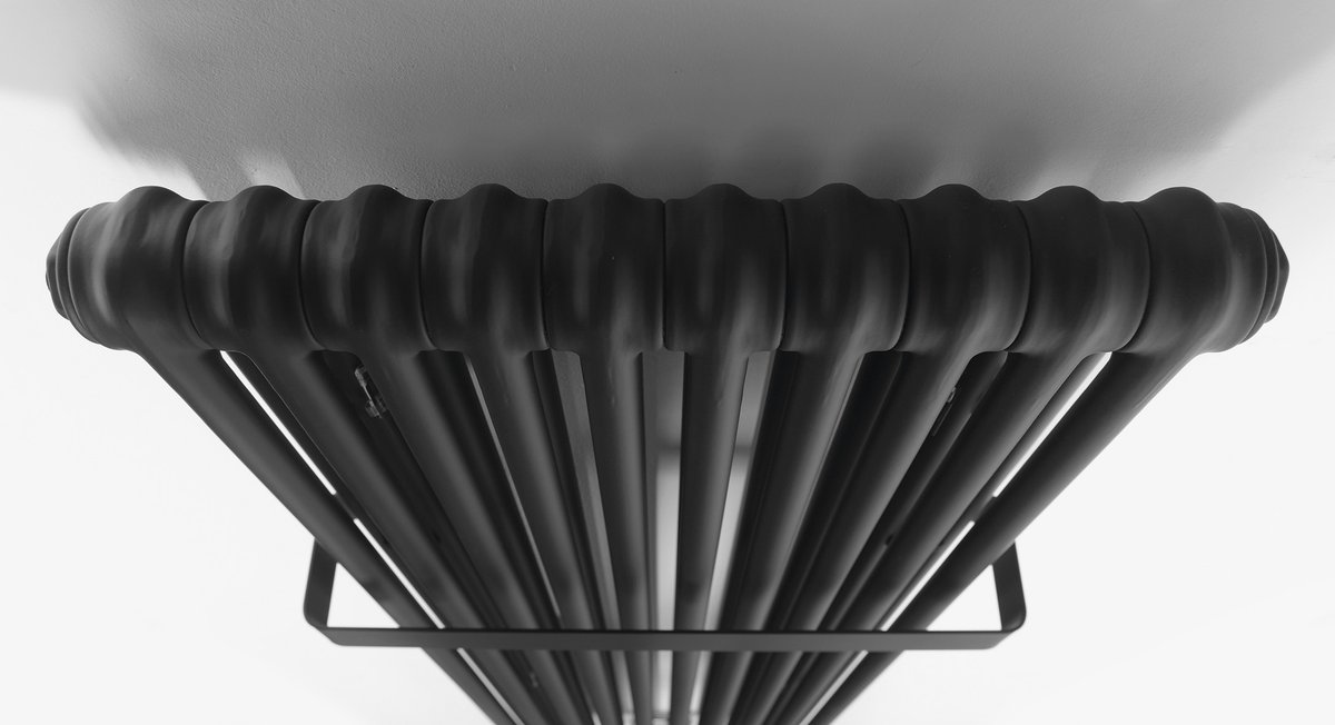 Sapho FEDE otopné těleso 1500x490mm, 10 seg., černá mat, další fotografie výrobce