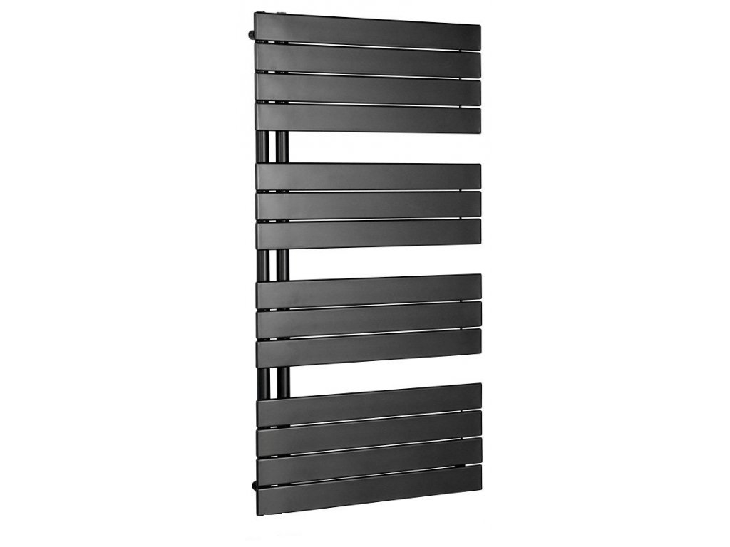 Thermal Trend elektrický radiátor BDHR.E bez regulace 600 x 1222 mm, 400W, antracit/černá, další fotografie výrobce