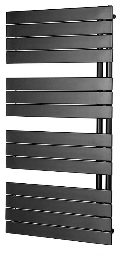 Thermal Trend elektrický radiátor BDHR.E bez regulace 600 x 1510 mm, 500W antracit/černá, celkový pohled