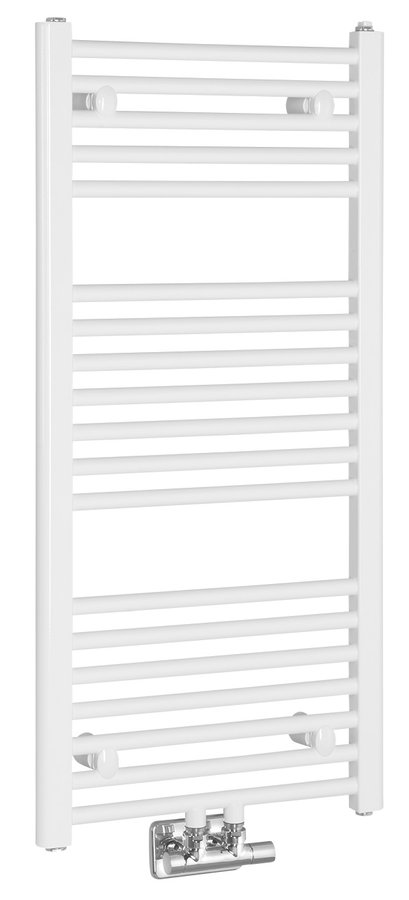 Thermal Trend KD 450 x 960 kombinovaný topný žebřík, středové připojení, celkový pohled