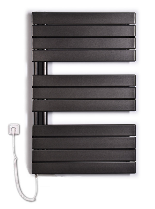 Thermal Trend DHR-E 600 x 934 elektrický topný žebřík, 400W DHR-E 600/934-400W antracit/černá, další fotografie výrobce