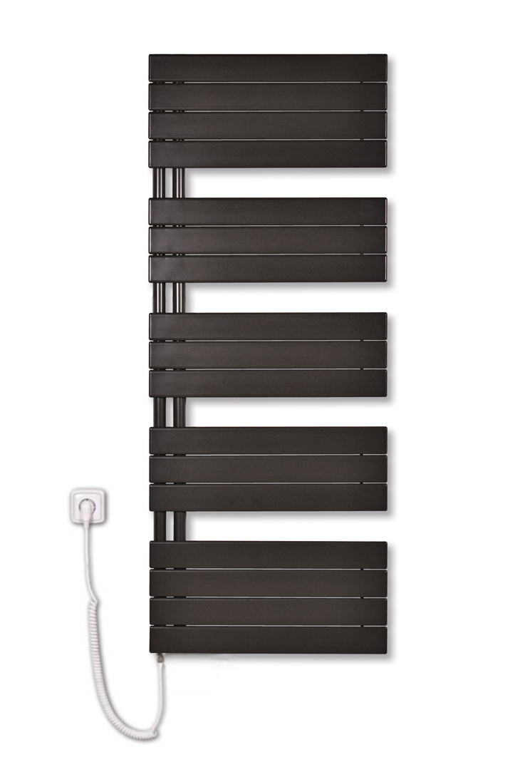 Thermal Trend DHR-E 450 x 1510 elektrický topný žebřík, 600W DHR-E 450/1510-600W antracit/černá, další fotografie výrobce
