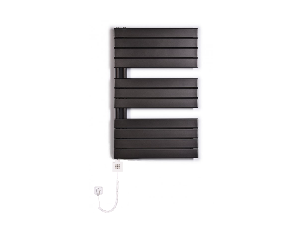 Thermal Trend DHR-EX 750 x 934 elektrický topný žebřík, 500W DHR-EX 750/934-500W antracit/černá, další fotografie výrobce