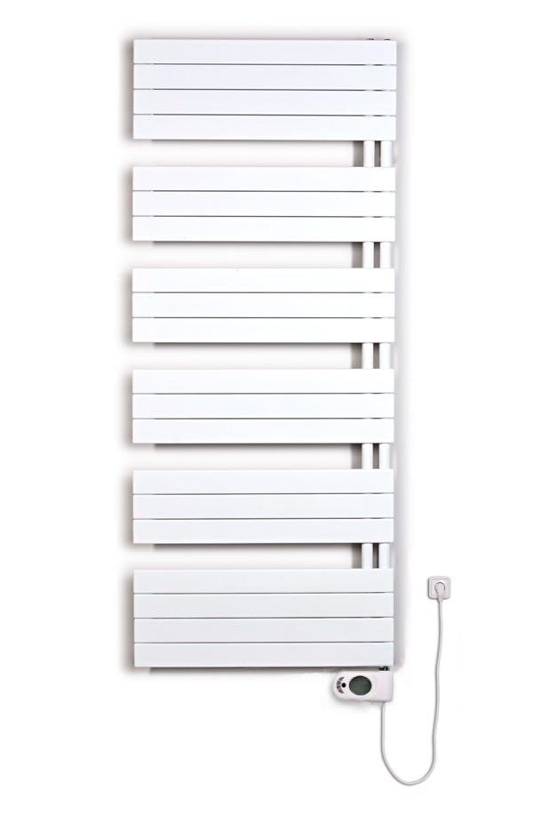Thermal Trend DHR-EM 450 x 1798 elektrický topný žebřík, 700W DHR-EM 450/1798-700W, celkový pohled