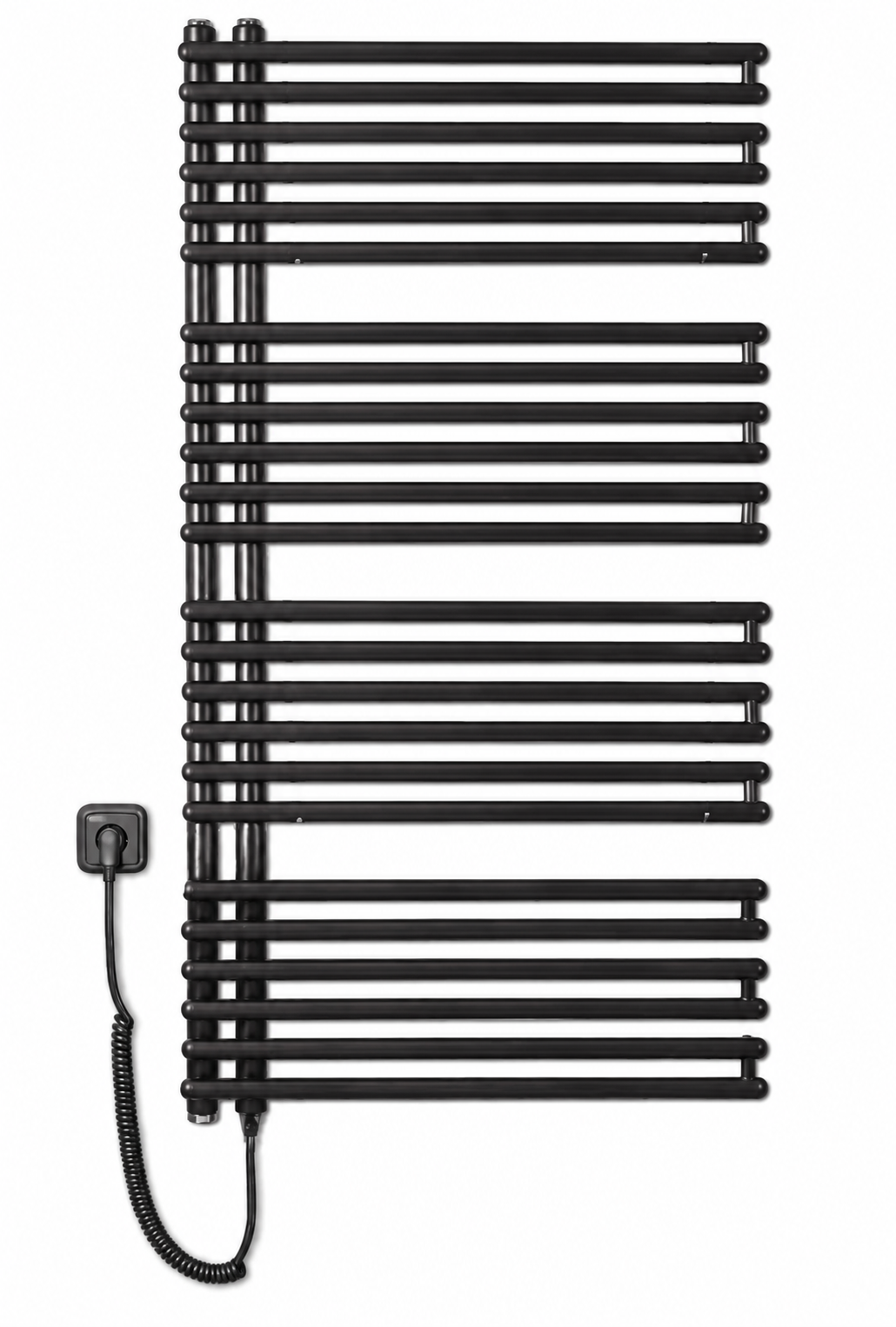 Thermal Trend HTO-E 596 x 1126 elektrický topný žebřík, 600W HTO-E 596/1126-600W antracit/černá, další fotografie výrobce