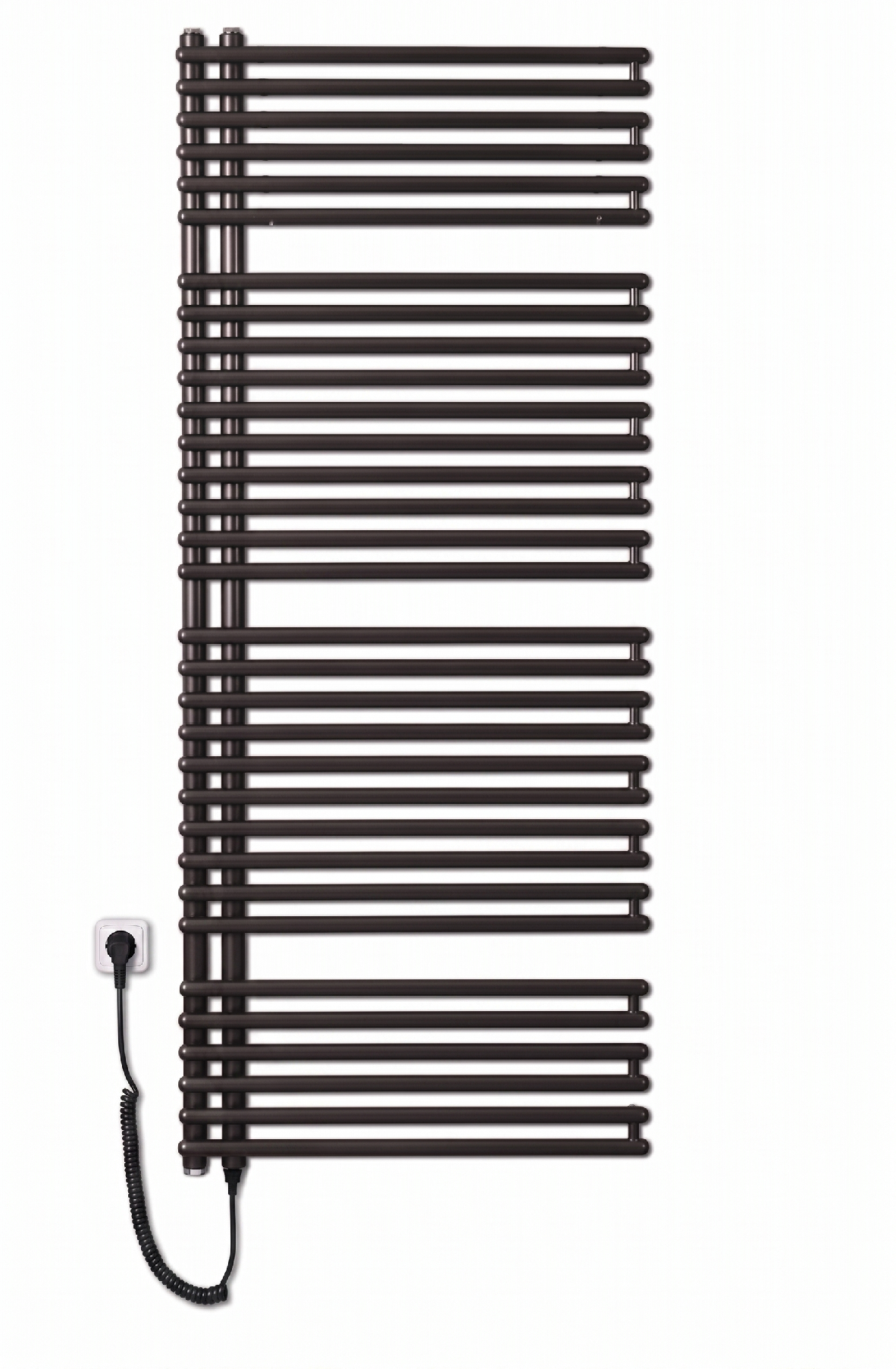 Thermal Trend HTO-E 596 x 1454 elektrický topný žebřík, 700W HTO-E 596/1454-700W antracit/černá, další fotografie výrobce