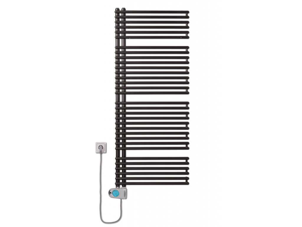 Thermal Trend HTO-EM 496 x 1454 elektrický topný žebřík, 600W HTO-EM 496/1454-600W antracit/černá, další fotografie výrobce