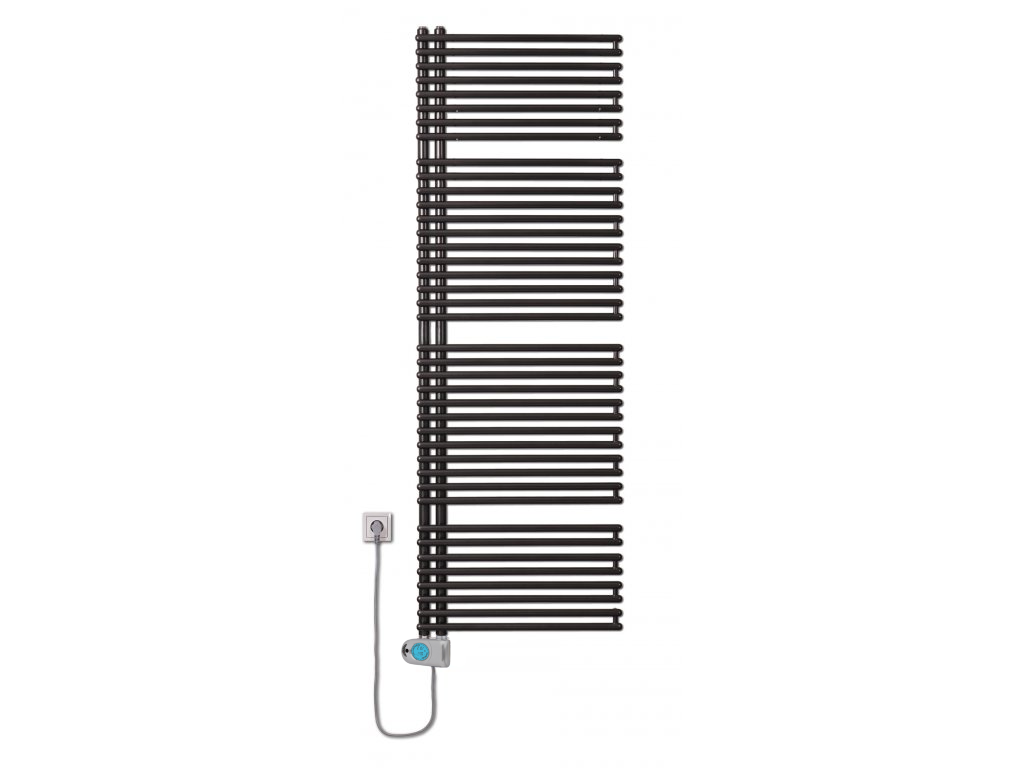 Thermal Trend HTO-EM 496 x 1782 elektrický topný žebřík, 800W HTO-EM 496/1782-800W antracit/černá, další fotografie výrobce