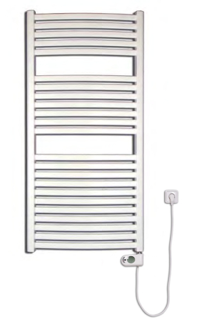 Thermal Trend KM-EM 450 x 1233 elektrický topný žebřík, 400W, celkový pohled