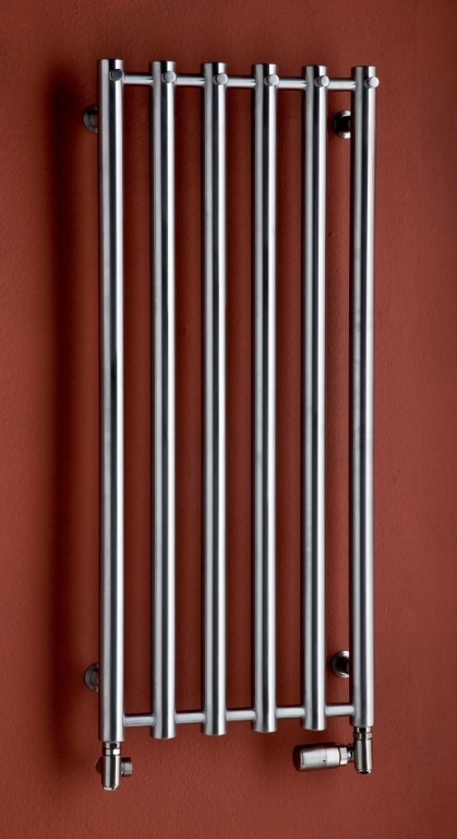 PMH Rosendal 420 x 950 mm R1/6 koupelnový radiátor, celkový pohled