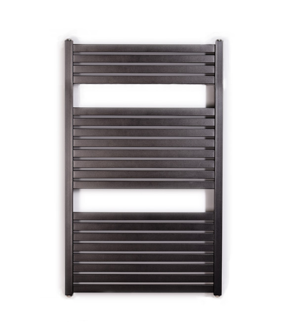 Thermal Trend KH 600 x 970 kombinovaný topný žebřík KH 600/970 antracit/černá, celkový pohled