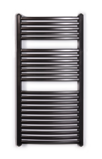 Thermal Trend KM 900 x 1233 kombinovaný topný žebřík KM 900/1233 antracit/černá, celkový pohled