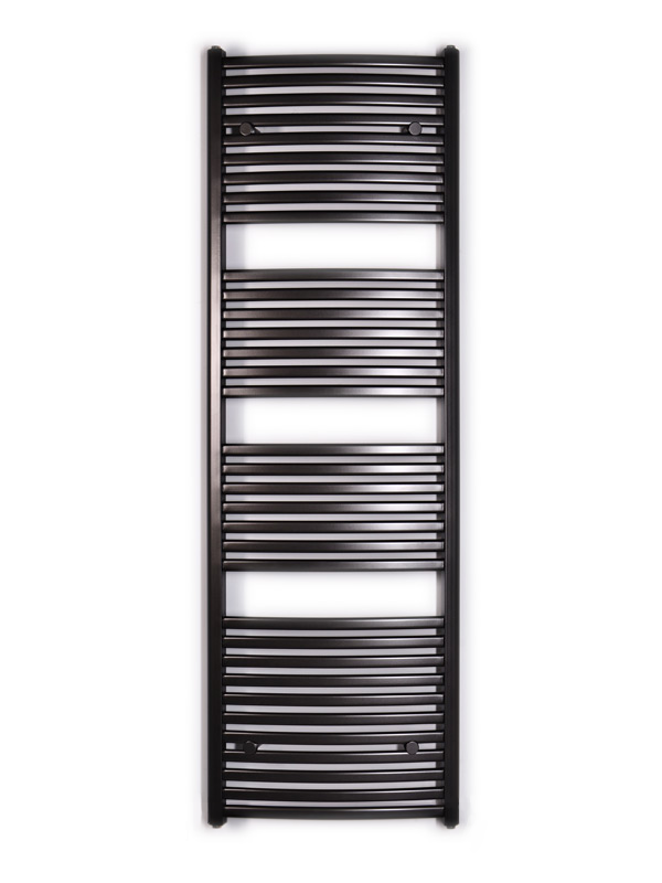 Thermal Trend KM 900 x 1815 kombinovaný topný žebřík KM 900/1815 antracit/černá, celkový pohled
