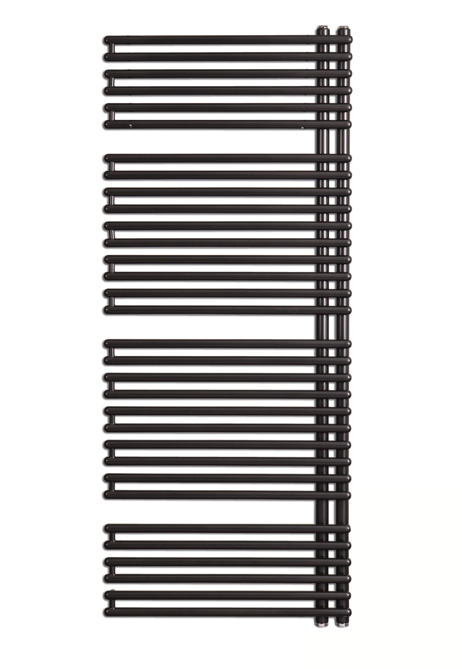 Thermal Trend HTO 746 x 1454 kombinovaný topný žebřík HTO 746/1454 antracit/černá, celkový pohled