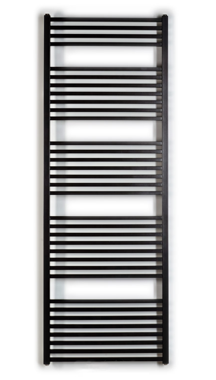Thermal Trend KQ 750 x 1680 kombinovaný topný žebřík KQ 750/1680 antracit/černá, celkový pohled