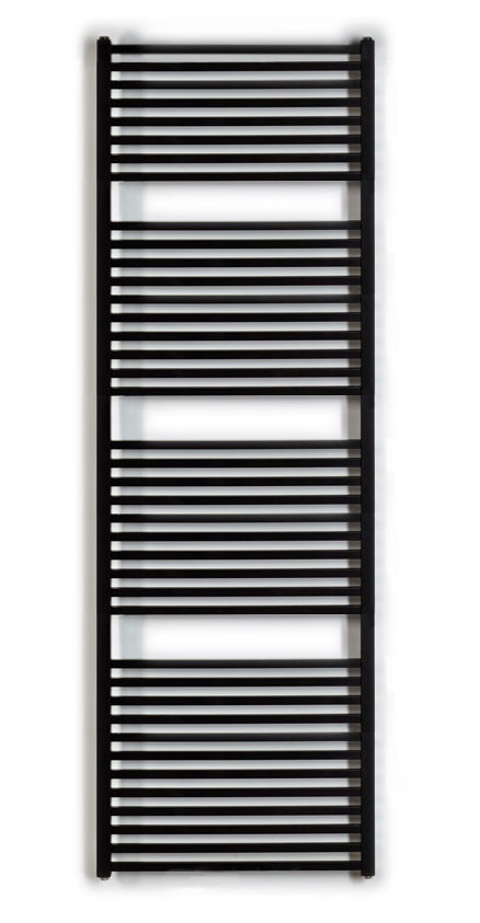 Thermal Trend KQ 750 x 1850 kombinovaný topný žebřík KQ 750/1850 antracit/černá, celkový pohled