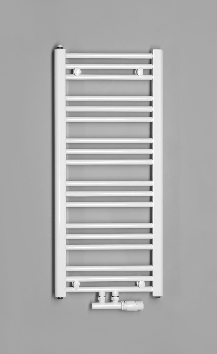 Sapho ALBRECHT otopné těleso 400x930 mm, středové připojení, bílá, další fotografie výrobce