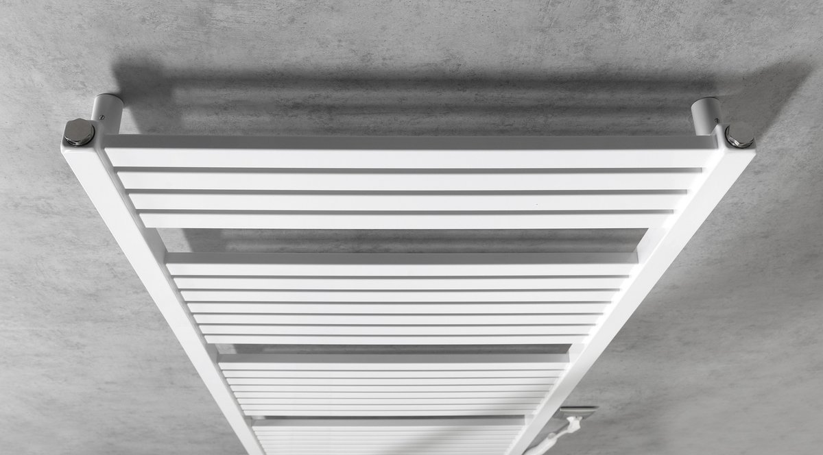 Aqualine TONDI-E elektrické otopné těleso rovné 600x1690 mm, 800 W, bílá, další fotografie výrobce