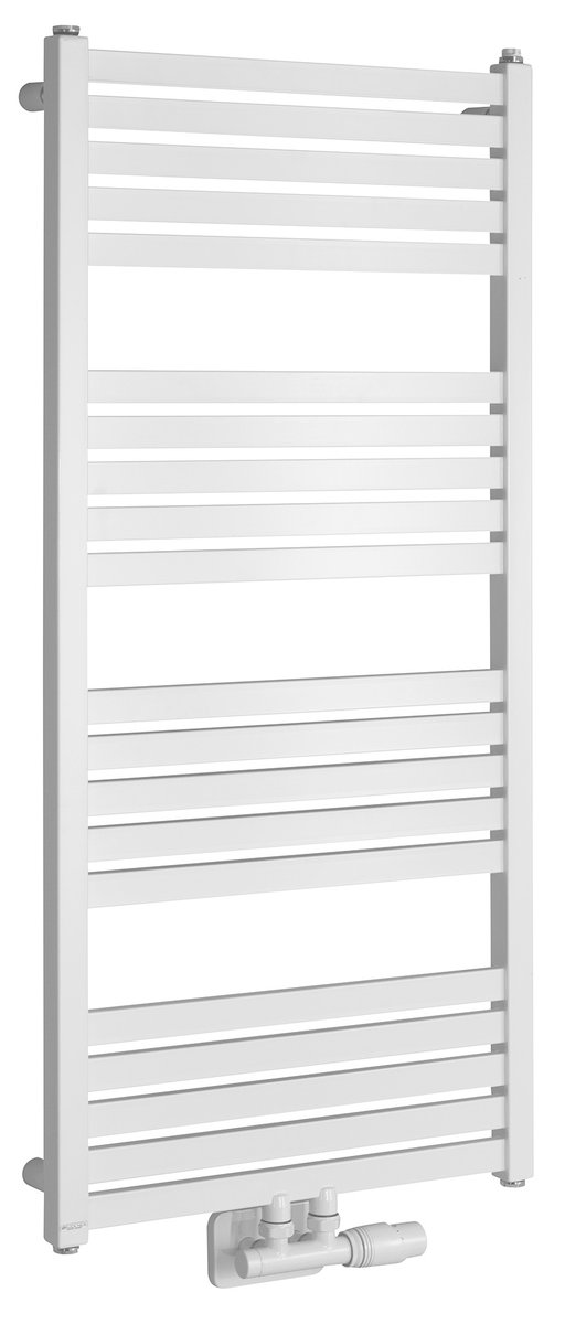 Sapho GRUNT otopné těleso rovné 500x1050 mm, středové připojení, bílá, celkový pohled