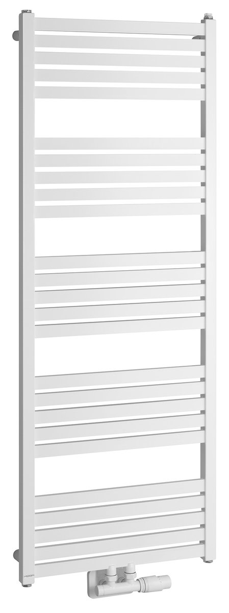 Sapho GRUNT otopné těleso rovné 500x1330 mm, středové připojení, bílá, celkový pohled
