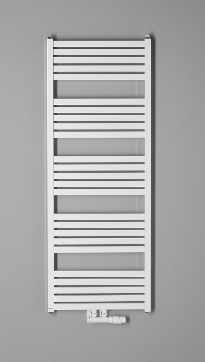 Sapho GRUNT otopné těleso rovné 500x1330 mm, středové připojení, bílá, další fotografie výrobce