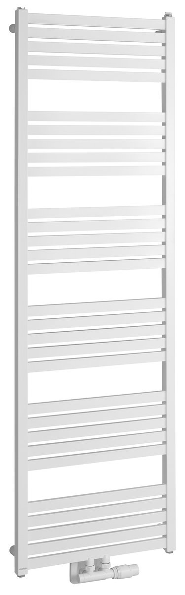 Sapho GRUNT otopné těleso rovné 500x1610 mm, středové připojení, bílá, celkový pohled