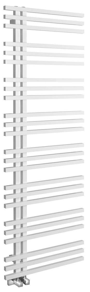 Sapho SOPHINA otopné těleso 600x1647 mm, bílá mat, celkový pohled
