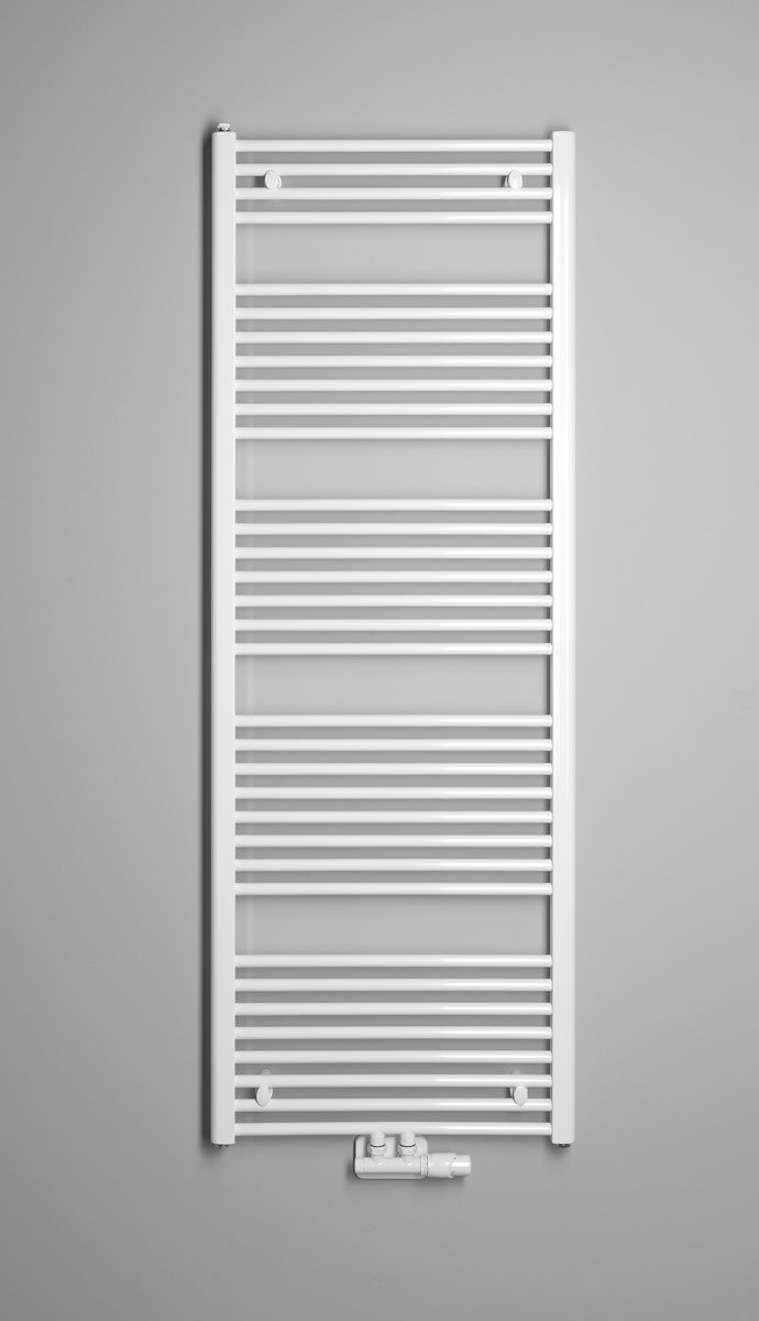 Aqualine DIRECT otopné těleso se středovým připojením, 600x1680mm, 1013 W, bílá, další fotografie výrobce